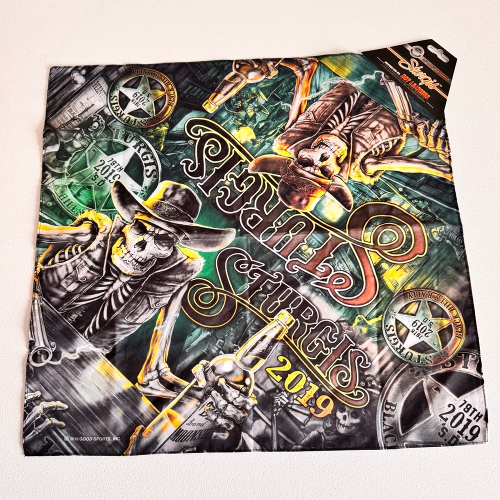 Sturgis Skull 2019 Bandana